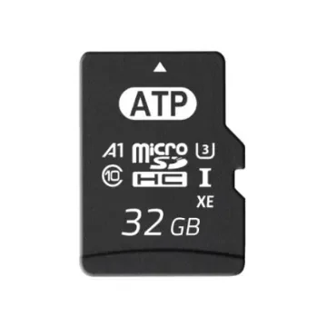 ATP 32 GB Industrial MicroSDHC Micro SD Card, Class 10, U3, UHS-I - AF32GUD4A-BBBXM product image