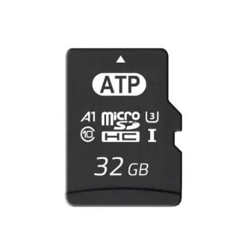 ATP 32 GB Industrial MicroSDHC Micro SD Card, Class 10, U3, UHS-I - AF32GUD4-BBBXM product image