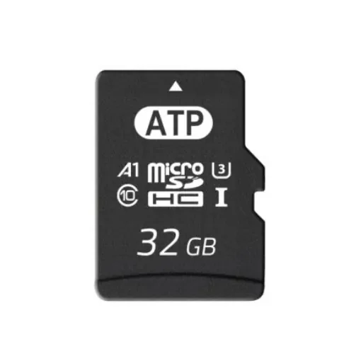 ATP 32 GB Industrial MicroSDHC Micro SD Card, Class 10, U3, UHS-I - AF32GUD4-BBBXM product image