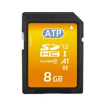 ATP 8 GB Industrial SDHC SD Card, Class 10, U3, UHS-I - AF8GSD4A-BBBXM product image