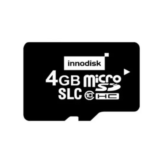 InnoDisk 4 GB Industrial MicroSDHC Micro SD Card, Class 10, U1, UHS-I - DESDM-04GS02AW1ST product image