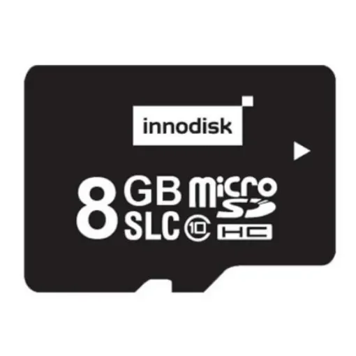 InnoDisk 8 GB Industrial MicroSDHC Micro SD Card, Class 10, U1, UHS-I - DESDM-08GS02AW1ST product image