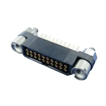 Amphenol Socapex MHDAS Series Straight PCB Mount PCB Socket, 16-Contact, 2-Row, 1.27mm Pitch, Solder Termination - MHDAS2F016YDE50 product image