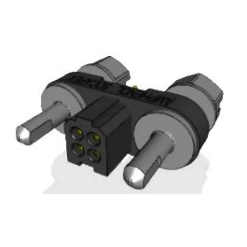 Amphenol Socapex MHDAS Series Straight PCB Mount PCB Header, 4 Contact(s), 1.27mm Pitch, 2 Row(s), Shrouded - MHDAS2M004YDE10 product image