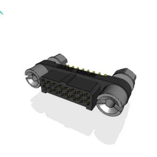 Amphenol Socapex MHDAS Series Straight PCB Mount PCB Header, 16 Contact(s), 1.27mm Pitch, 2 Row(s), Shrouded - MHDAS2M016YDE60 product image