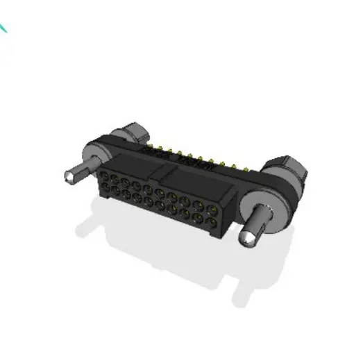 Amphenol Socapex MHDAS Series Straight PCB Mount PCB Header, 20 Contact(s), 1.27mm Pitch, 2 Row(s), Shrouded - MHDAS2M020YDE10 product image