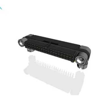 Amphenol Socapex MHDAS Series Right Angle PCB Mount PCB Header, 40 Contact(s), 1.27mm Pitch, 2 Row(s), Shrouded - MHDAS2M040YCE51 product image