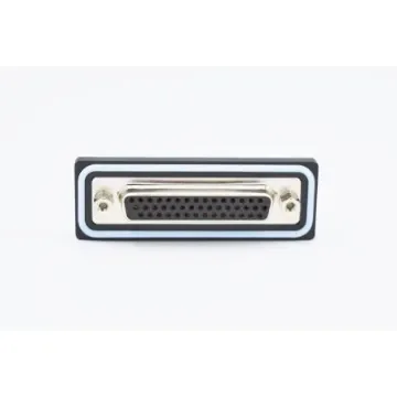 Norcomp HDF 44 Way Right Angle Solder D-sub Connector Socket, 2.29mm Pitch, with 4-40 Boardlocks - HDF-R44-213L461 product image