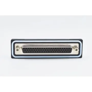 Norcomp HDF 62 Way Right Angle Solder D-sub Connector Socket, 2.41mm Pitch, with 4-40 Boardlocks - HDF-R62-213L461 product image