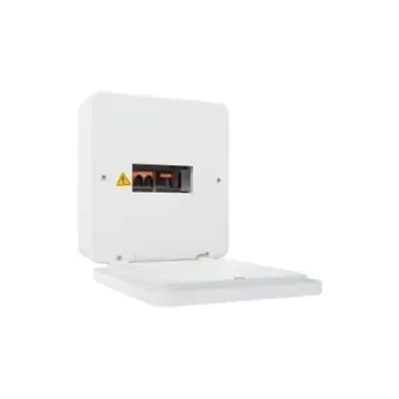 Schneider Electric 4 Way Metal Consumer Unit, 100A, IP3x (with cover), IPxx D (on top) EZ9E4 - EZ9E4MCU product image