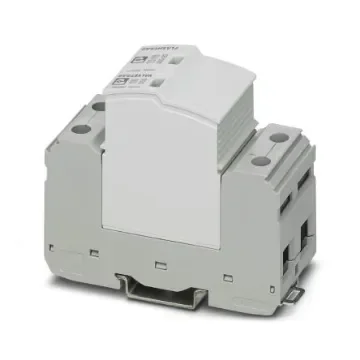 Phoenix Contact 1 Phase Surge Protector, 100kA, 125V dc, DIN Rail Mount - 2905465 product image