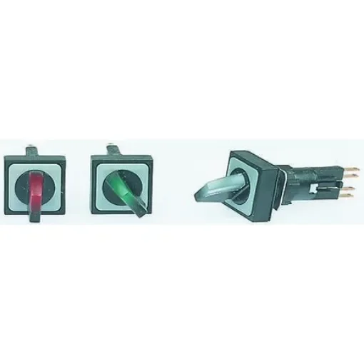 Eaton 3 Position Selector Switch Head, 16mm Cutout, White Handle - 072361 Q25LWK3R-WS product image