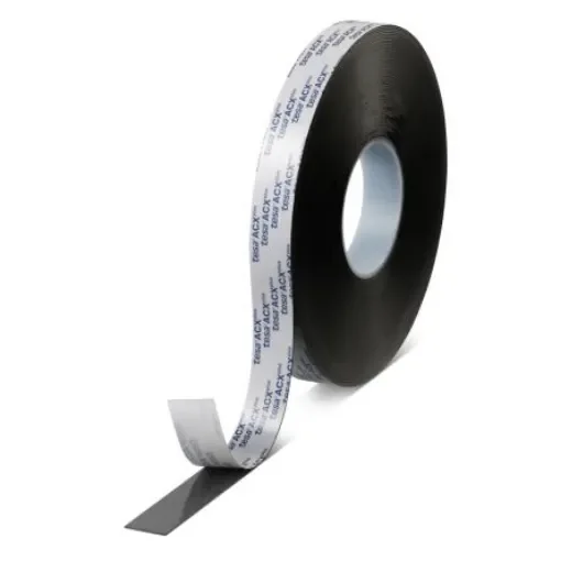 Tesa ACXplus 7074, Tesa ACXplus 7074 Black Foam Tape, 1.0mm Thick - 07074-00008-24 product image
