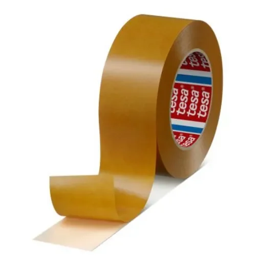 Tesa 04959-00012-00 Translucent Double Sided Tape, 0.1mm Thick, 14 N/cm, Non-Woven Backing product image