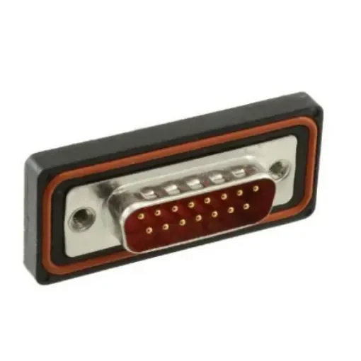 FCT from Molex 173110 15 Way Panel Mount D-sub Connector Plug, 2.84mm Pitch, with 4-40 Screw Locks - FWDR15PA / 1731100050 product image