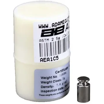 Adam Equipment Co Ltd 5g Calibration Weight - M1 5g product image