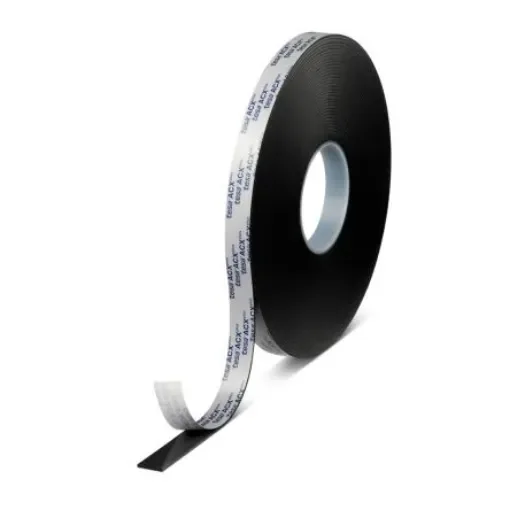 Tesa ACXplus 7078, Tesa ACXplus 7078 Black Foam Tape, 2.0mm Thick - 07078-00011-22 product image