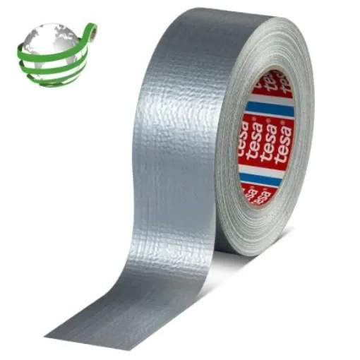 Tesa Tesa 60462 60462 Duct Tape, 50m x 100mm, Silver, Rubber Finish - 60462-00004-00 product image