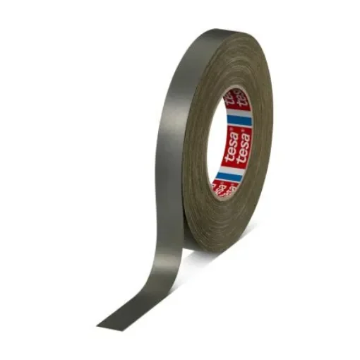 Tesa Tesa 4657 4657 Duct Tape, Black, Acrylic Coated Finish - 04657-00128-01 product image