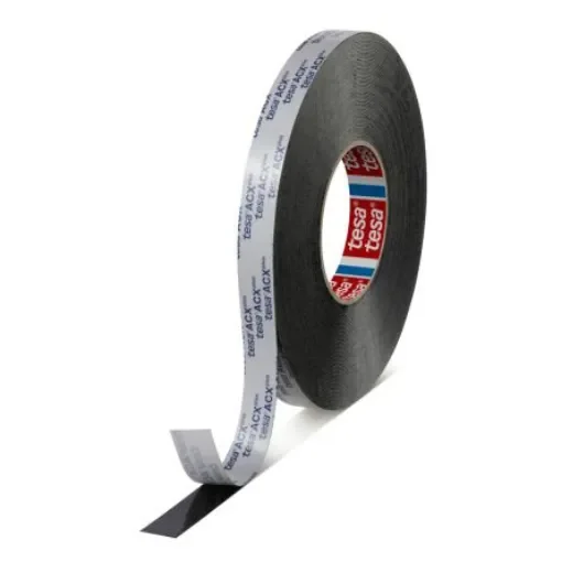 Tesa ACXplus 7063, Tesa ACXplus 7063 Black Foam Tape, 0.80mm Thick - 07063-00011-22 product image