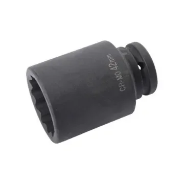 SAM 3/4 in Drive 45mm Impact Bit Socket, 12 point, 66mm, 90 mm Overall Length - 19163-45 product image