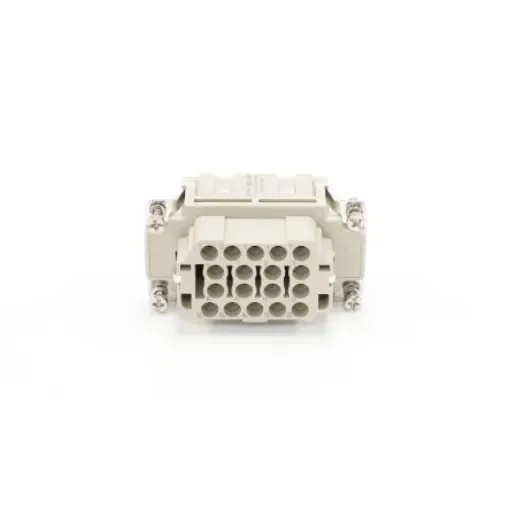 RS PRO Heavy Duty Power Connector Insert, 16A, Female, 18 Contacts - 2084528 product image