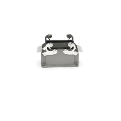 RS PRO Heavy Duty Power Connector Housing, PG16 x 2 Thread, Side Entry - 2084801 product image