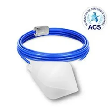ATMI Cable Mount Copolymer Polypropylene Float Switch, Float, 5m Cable, SPDT, 250V ac Max, 125V dc Max - ATS165EPACS05M product image