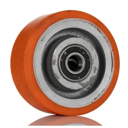 RS PRO Polyurethane Abrasion Resistant, Corrosion Resistant Trolley Wheel, 350kg - 2086040 product image