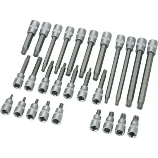 SAM Torx Screwdriver Bit, 1/2 in Tip, 1/2 in Drive, Torx Drive, 200 mm Overall - SR-20-12 product image