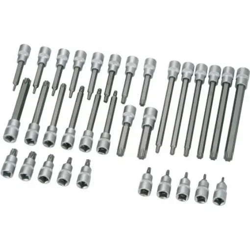 SAM Torx Screwdriver Bit, 1/2 in Tip, 1/2 in Drive, Torx Drive, 200 mm Overall - ST-20-55 product image