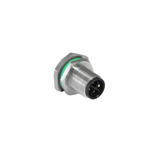 Bulgin Circular Connector, 4 Contacts, Panel Mount, M12 Connector, Plug, Male, IP67, Buccaneer M12 Series - PXMBNI12RPM04TFLM16001 product image