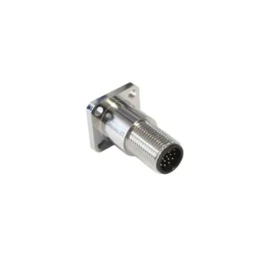 Bulgin Circular Connector, 17 Contacts, Panel Mount, M12 Connector, Plug, Male, IP67, Buccaneer M12 Series - PXMBNI12FLM17AFLFFL001 product image