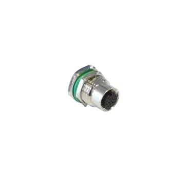 Bulgin Circular Connector, 17 Contacts, Panel Mount, M12 Connector, Plug, Male, IP67, Buccaneer M12 Series - PXMBNI12FPM17AFLM12001 product image