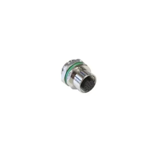 Bulgin Circular Connector, 17 Contacts, Panel Mount, M12 Connector, Socket, Female, IP67, Buccaneer M12 Series - PXMBNI12RPF17AFLPG9001 product image