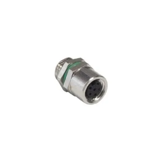 Bulgin Circular Connector, 6 Contacts, Panel Mount, M8 Connector, Socket, Female, IP67, Buccaneer M8 Series - PXMBNI08RPF06AFLM8001 product image
