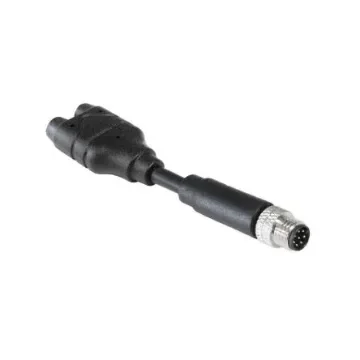 Bulgin Male Pole M8 Plug to 8 Pole M8 Plug Adapter - PXPPVC08FIM08AYT010PVC product image