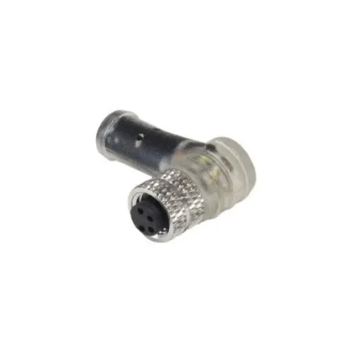 Bulgin Female 4 way M8 to Sensor Actuator Cable, 10m - PXPPNP08RAF04ACL100PVC product image