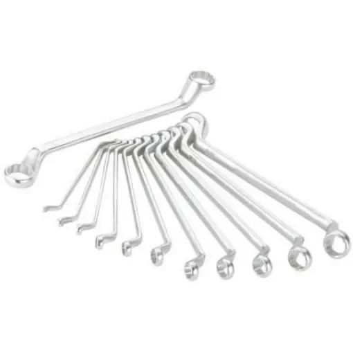 SAM 105-J12D Series Wrench Set, 6 x 7 mm, 8 x 9 mm, 10 x 11 mm, 12 x 13 mm, 14 x 15 mm, 16 x 17 mm, 18 x 19 mm, 20 x 22 product image