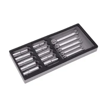 SAM 15-Piece Imperial 1/2 and 3/8 in Standard Socket Set, Hexagonal Socket Screws - JSL-J15M product image
