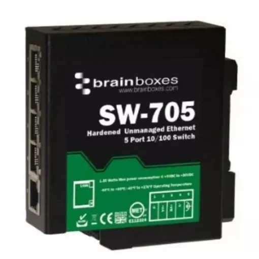 Brainboxes Ethernet Switch - SW-705 product image