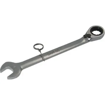 SAM 50-C Series Combination Ratchet Spanner, 8mm, Metric, Double Ended, 139.9 mm Overall - 50-C-8-FME product image