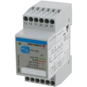 Carlo Gavazzi Thermistor Motor Protection Monitoring Relay, SPDT, DIN Rail - DTA72DM24 product image