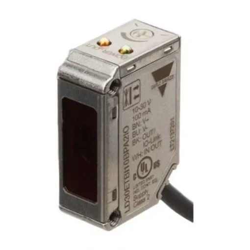 Carlo Gavazzi Diffuse Photoelectric Sensor, Block Sensor, 1 m Detection Range IO-LINK - LD30ETBI10BPA2IO product image