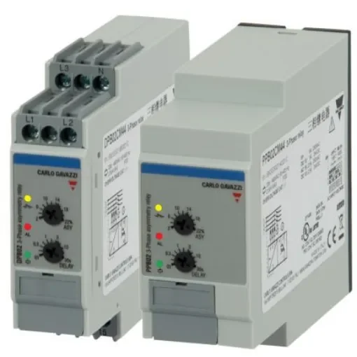 Carlo Gavazzi Voltage Monitoring Relay, 3 Phase, SPDT, Plug In - PPB02CM44 product image