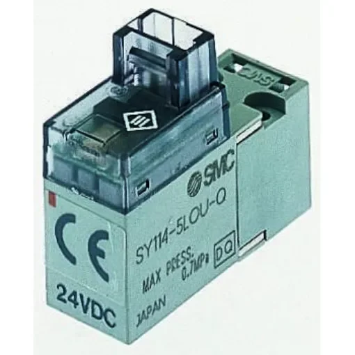 SMC SS3Y series 2 station Metric M5 Manifold Base - SS3Y1-S41-02-M5-Q product image