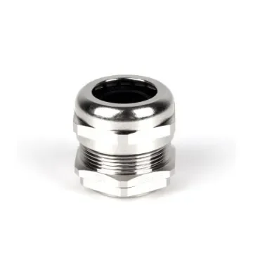 RS PRO Metallic Nickel Plated Brass Cable Gland, M32 Thread, 13mm min., 20mm max., IP68 - 2100609 product image