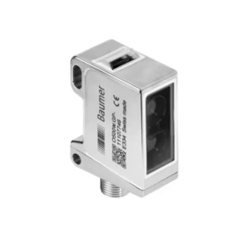 Baumer Light Barrier Photoelectric Sensor, Block Sensor, 600 mm Detection Range - O500W.SP-GW1J.PVO product image