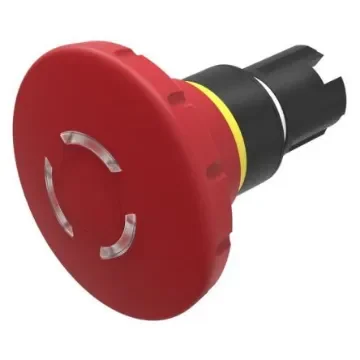 EAO 45 Series, Twist Release, Emergency Stop Push Button Head - 45-2D36.1A20.000 product image