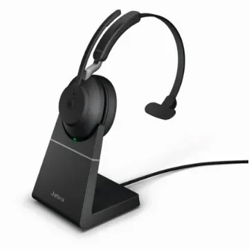 Jabra Evolve2 65 Black Wireless Bluetooth On Ear Headset - 26599-899-989 product image
